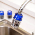 2 PCS Household Tap Water Purifier Kitchen Faucet Filter Activated Carbon Three-layer Water Filter, Faucet Filter Faucet Filter