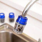 2 PCS Household Tap Water Purifier Kitchen Faucet Filter Activated Carbon Three-layer Water Filter, Faucet Filter Faucet Filter