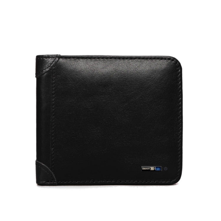 Men Leather Business Wallet Smart Anti-Lost Anti-Theft Wallet, Smart
