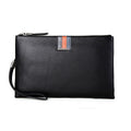 Men Leather Casual Clutch Leather Smart Anti-Theft & Anti-Lost Coin Purse, Large, Small – Card Slot, Leather Large