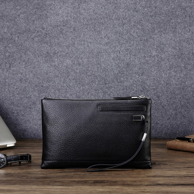 Men Leather Casual Clutch Leather Smart Anti-Theft & Anti-Lost Coin Purse, Large, Small – Card Slot, Leather