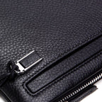 Men Leather Casual Clutch Leather Smart Anti-Theft & Anti-Lost Coin Purse, Large, Small – Card Slot, Leather