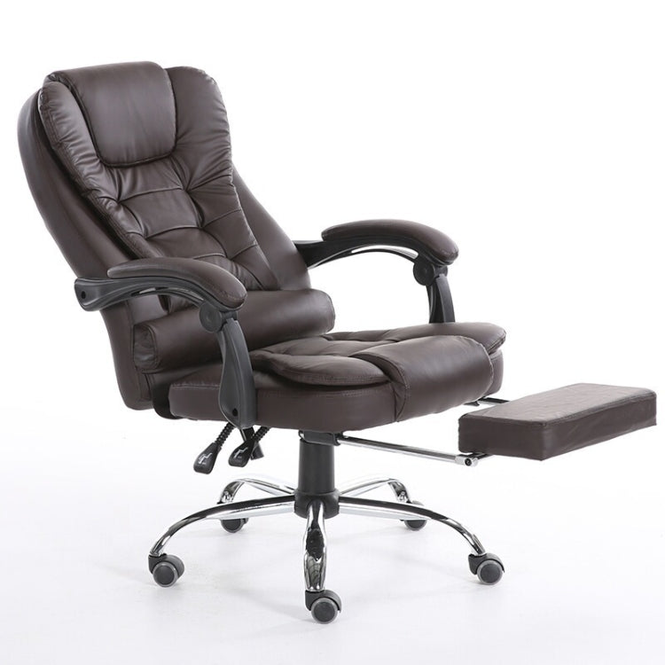 Modern Minimalist Lift Swivel Chair Lazy Seat Gaming Massage Office Chair With Steel Feet – Waterproof, Leather