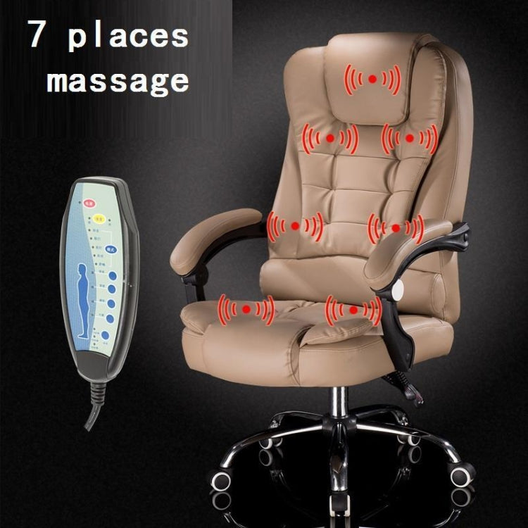 Modern Minimalist Lift Swivel Chair Lazy Seat Gaming Massage Office Chair With Steel Feet – Waterproof, Leather
