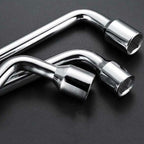 L-Type Car Tire Removal Tool Tire Wrench Socket Wrench, 17mm, 19mm, 21mm, 22mm, 23mm, 24mm