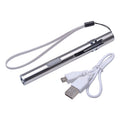 Pen Design USB Rechargeable Flashlight Powerful Mini LED Lamp Default Title