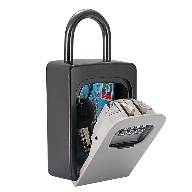 KS6500 Installation-free Hanging Decoration Key Password Box, Grey Grey