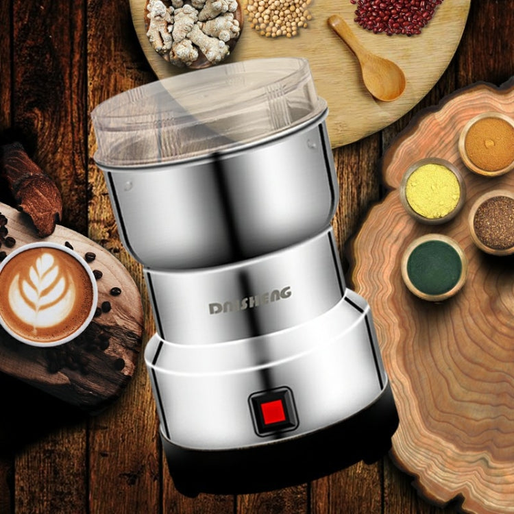 Daisheng Medicinal Material Grinder Powder Machine Household Small Stainless Steel Grinder, CN Plug, US Plug, EU Plug, UK Plug – Durable Build, Easy to Use