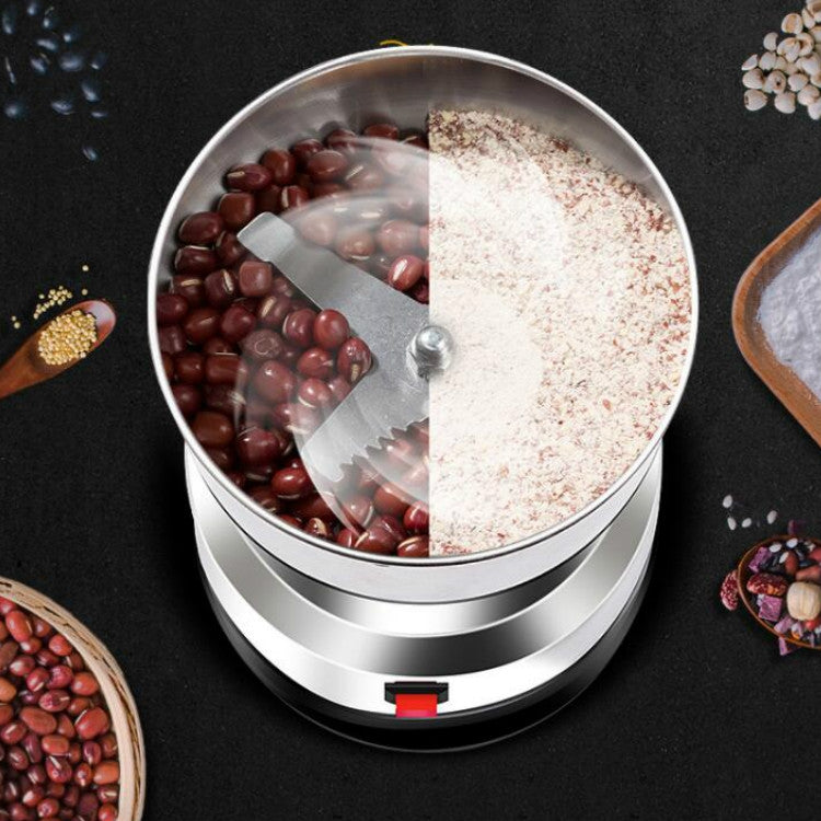 Daisheng Medicinal Material Grinder Powder Machine Household Small Stainless Steel Grinder, CN Plug, US Plug, EU Plug, UK Plug – Durable Build, Easy to Use