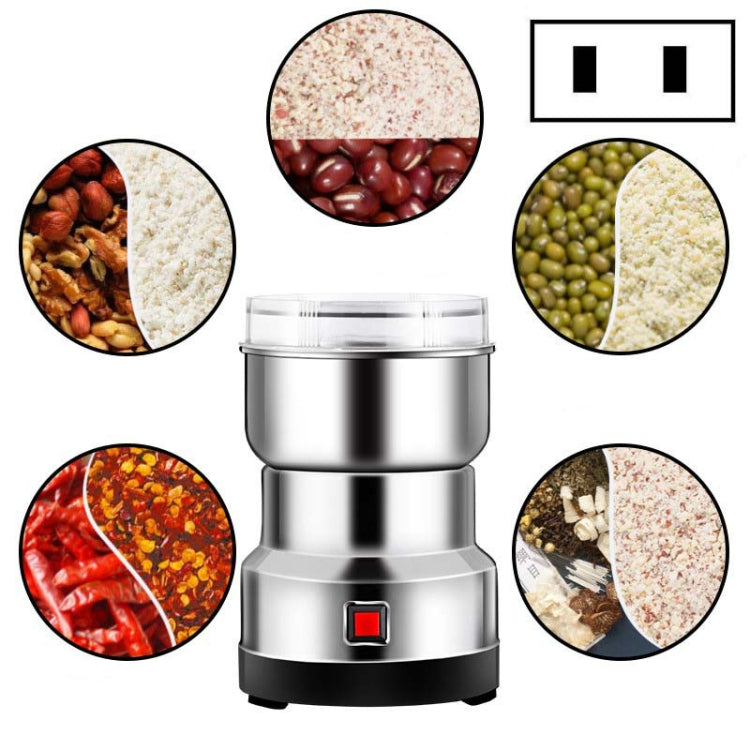 Daisheng Medicinal Material Grinder Powder Machine Household Small Stainless Steel Grinder, CN Plug, US Plug, EU Plug, UK Plug – Durable Build, Easy to Use US Plug