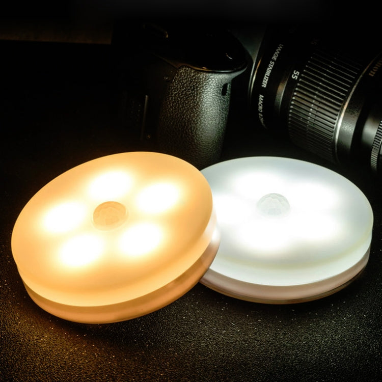 Intelligent Human Body Induction LED Night Light Control Bedroom Bedside Table Lamp, Battery Model, Rechargeable – Waterproof