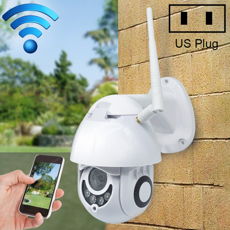 PTZ Control 355 Degree Rotation Infrared WiFi Smart Dome Camera, Two-Way Voice Intercom Monitor, OU-A1IN OU-A1IN US Plug