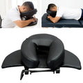 Adjustable Headrest Face Pillow Family Massage Beauty Cradle Rest Pad For Desk Black Color
