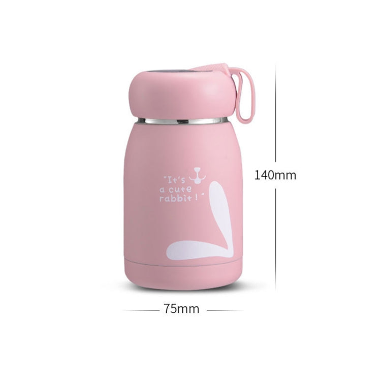 Cartoon Thermos Mug Intelligent Temperature Measurement Color Change Display Temperature Water Cup Couple Children Student Cup, Digital Display, Pink, Digital Display, Blue, Digital Display, Green, Digital Display, Brown – Non-slip