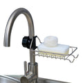Faucet Rack Stainless Steel Perforated Free Kitchen Sink Storage Rack Rag Sponge Drain Rack, Type A, Type B, Type C Type A
