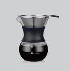 High Temperature Resistant Coffee Maker, 200ml With Strainer, 400ml With Strainer, 200ml Without Strainer, 400ml Without Strainer