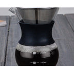 High Temperature Resistant Coffee Maker, 200ml With Strainer, 400ml With Strainer, 200ml Without Strainer, 400ml Without Strainer