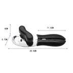 4 in 1 Multifunctional Can Opener Kitchen Household Lid Opener Canning Knife, Black, Green