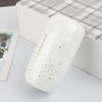 Portable Children Mini Cute Vacuum Flask Star Pocket Water Cup, Star White, Star Black Star White