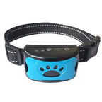 Rechargeable Waterproof Intelligent Identification Automatic Lock Bark Stop, Sky Blue, Lemon Yellow, Orange, Green, Bright Black, Pearl Purple