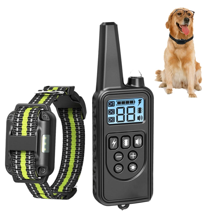 Bark Stopper Pet Supplies Collar Remote Control Collar Dog Training Device, 880-1 Black, 880-1 Green, 880-2, 880-3 – Waterproof 880-1 Green