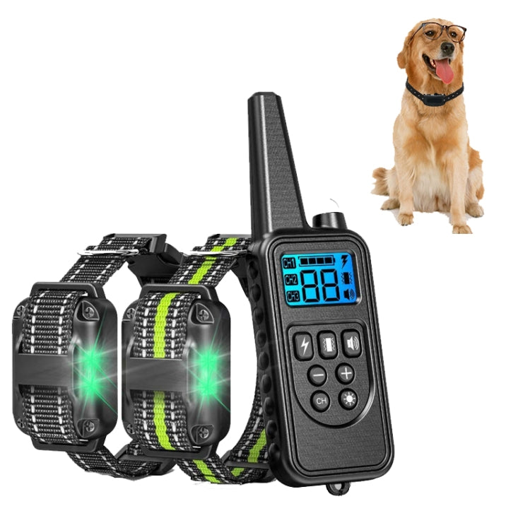 Bark Stopper Pet Supplies Collar Remote Control Collar Dog Training Device, 880-1 Black, 880-1 Green, 880-2, 880-3 – Waterproof 880-2