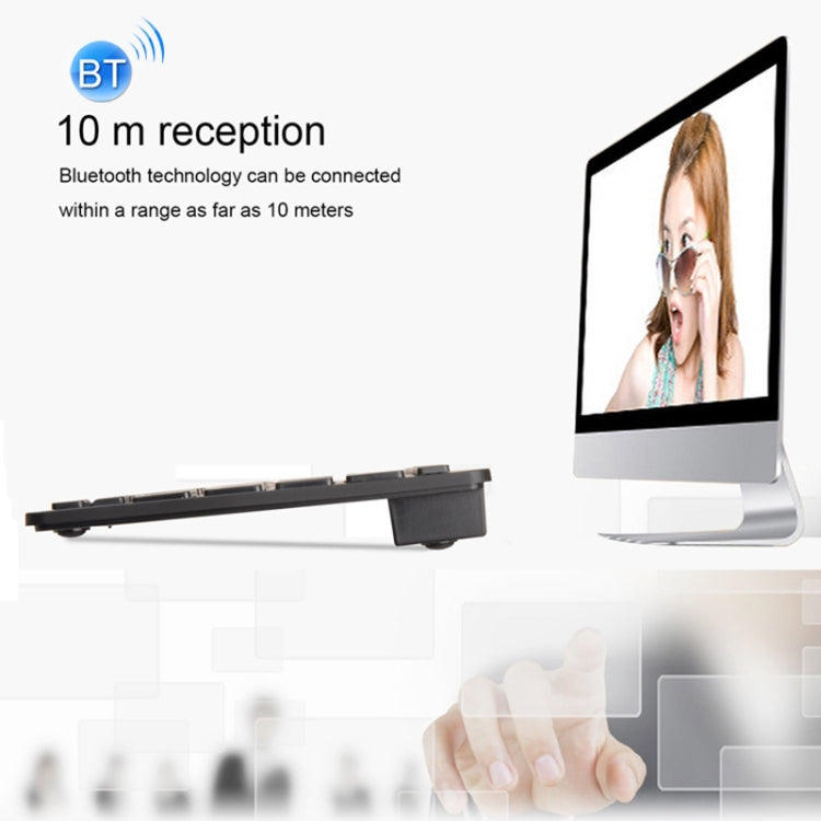 X5 2 in 1 Ultra-Thin Mini Wireless Bluetooth Keyboard + Bluetooth Mouse Set, Support Win / Android / IOS System, Keyboard + Bluetooth Mouse – Bluetooth, Ultra-thin