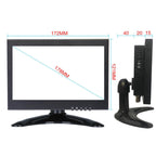 ZGYNK B1042 Portable High-Definition Metal Computer Monitor Display, 7 inch VGA AV HDMI BNC, 9.7 inch VGA AV HDMI BNC, 10.1 inch VGA AV HDMI BNC, 12 inch VGA AV HDMI BNC, 12.5 inch VGA AV HDMI BNC – Durable Build, Easy to Use