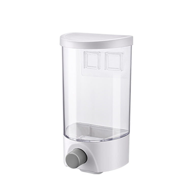 Wall-Mounted Miscellaneous Grain Storage Box Kitchen Large-Capacity Push-Type Sealed Tank, Medium, Large Medium