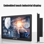 ZGYNK KQ101 HD Embedded Display Industrial Screen, 10 inch Embedded, 15.6 inch Embedded, 10 inch Resistive, 15.6 inch Resistive, 10 inch Capacitive, 15.6 inch Capacitive – Durable Build, Easy to Use