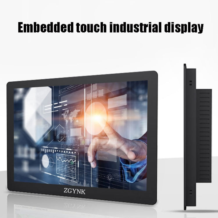 ZGYNK KQ101 HD Embedded Display Industrial Screen, 10 inch Embedded, 15.6 inch Embedded, 10 inch Resistive, 15.6 inch Resistive, 10 inch Capacitive, 15.6 inch Capacitive – Durable Build, Easy to Use