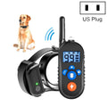 800m Remote Control Electric Shock Bark Stopper Vibration Warning Pet Supplies Electronic Waterproof Collar Dog Training Device, 556-1, 556-2, 556-3 556-1 US Plug
