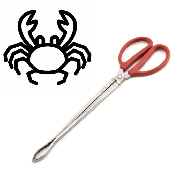 Crab Tongs Loach Tongs Sea Tool, 30cm Straight Clip, 38cm Straight Clip, 38cm Curved Clip, 53cm Ctraight Clip, 53cm Curved Clip – Durable Build, Easy to Use 38cm Curved Clip