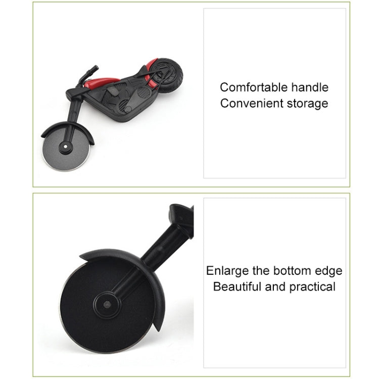 Stainless Steel Motorcycle Shape Pizza Cutter