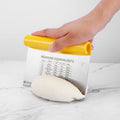 Stainless Steel Dough Cutter Scraper With Scale Cutter Baking Tools, 2 PCS Noodle Cutter (Yellow) 2 PCS Noodle Cutter (Yellow)