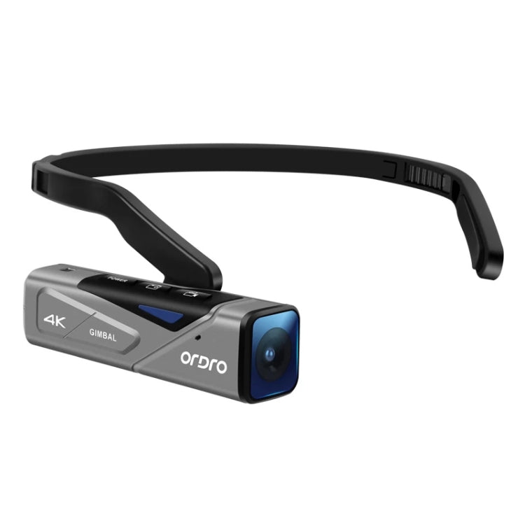 ORDRO EP7 4K Head-Mounted Auto Focus Live Video Smart Sports Camera, Without Remote Control, With Remote Control Without Remote Control