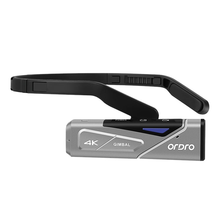 ORDRO EP7 4K Head-Mounted Auto Focus Live Video Smart Sports Camera, Without Remote Control, With Remote Control