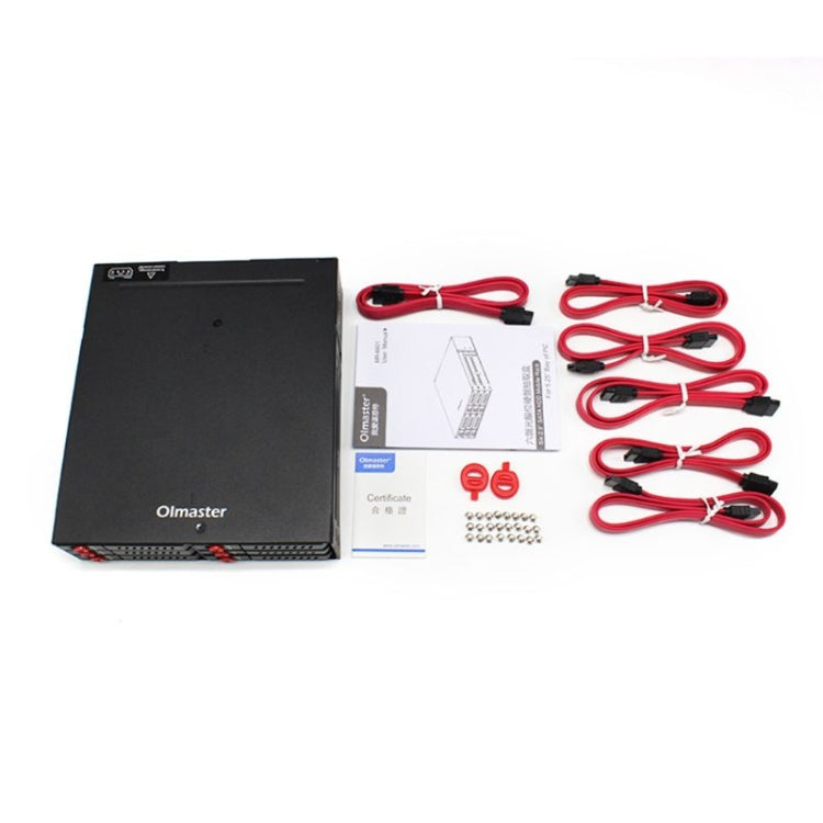 OImaster MR-6601 Six-Bay Optical Drive Hard Disk Box, MR-6601 – Data Transmission