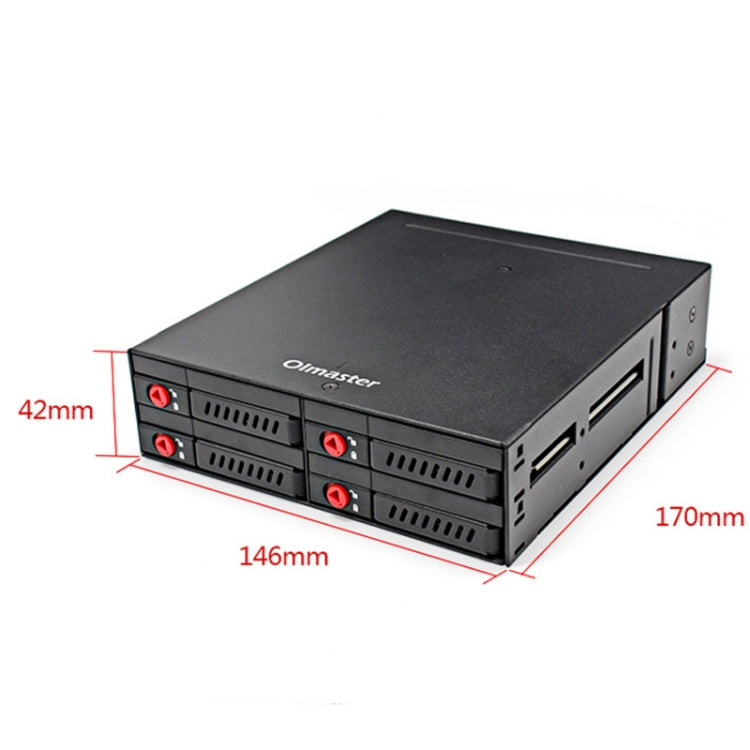 OImaster MR-6401 Four-Bay Chassis Built-In Optical Drive Hard Disk Box, MR-6401 – Data Transmission