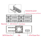 OImaster MR-6401 Four-Bay Chassis Built-In Optical Drive Hard Disk Box, MR-6401 – Data Transmission