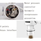 Kitchen Instant Electric Hot Water Faucet EU Plug, Digital Display Big Elbow – Waterproof