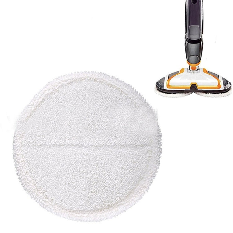 2 PCS Steam Mop Cleaning Replacement Cloth for Bissell 2124/2039A Series, White, Gray, Orange White