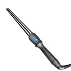 LCD Conical Curling Iron Single Tube Ceramic Glaze Pear Flower Cone, 19mm EU, 25mm EU, 25mm US, 19mm US, 32mm EU
