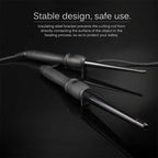 LCD Conical Curling Iron Single Tube Ceramic Glaze Pear Flower Cone, 19mm EU, 25mm EU, 25mm US, 19mm US, 32mm EU