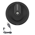 Smart Sweeping Robot Household Hair Cleaner, Charging, Battery Charging Black