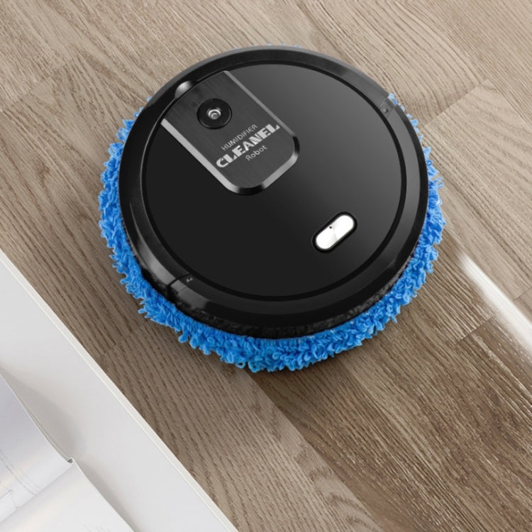 KeLeDi Household Multifunctional Mopping Robot Intelligent Humidifier Automatic Atomizing Aroma Diffuser, Black, White, Red