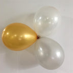 Classic Black Gold Latex Balloon Set Birthday Party Balloon Chain Room Decoration Set, Classic Black Gold Latex Balloon Set