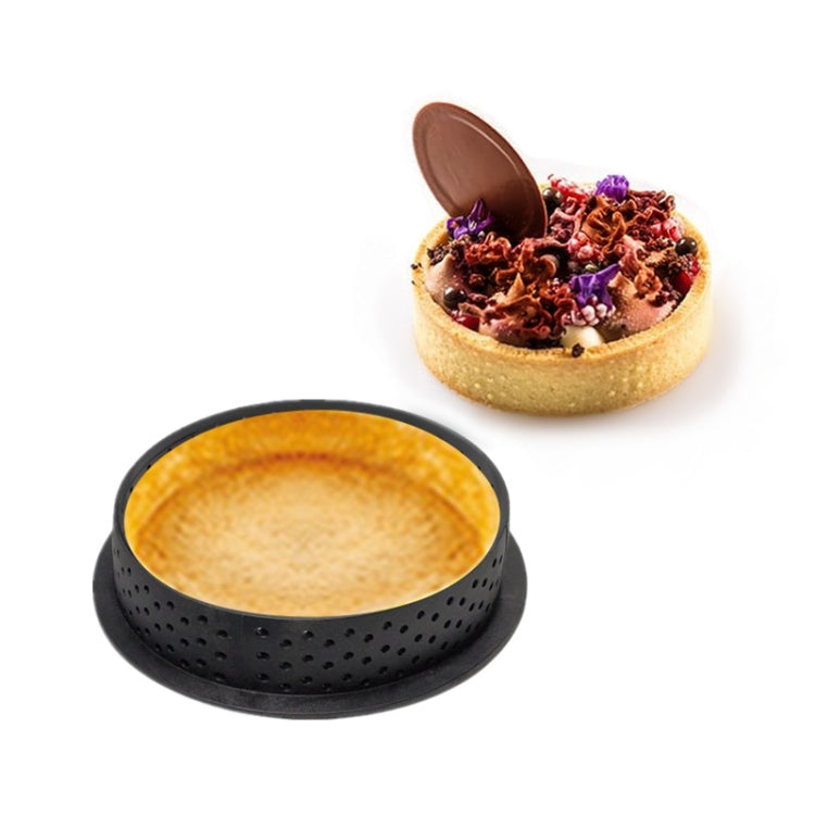 5 PCS Mousse Cake Ring Cheese Tower Ring Mousse Ring Baking Tool, Round, Love, Square, Rectangle, Oval Round