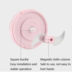 Electrical USB Rechargeable Garlic Mixing Masher Complementary Food Masher Stainless Steel Crushing Garlic Peeling Device Wireless Mini Garlic Cutter, White, Green