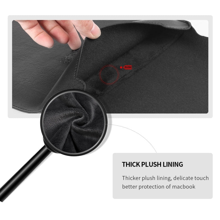 A2 4 in 1 Computer Bracket Liner Bag Storage Bag, 11/12 inch, 13/14 inch, 15 inch – Leather, TPU